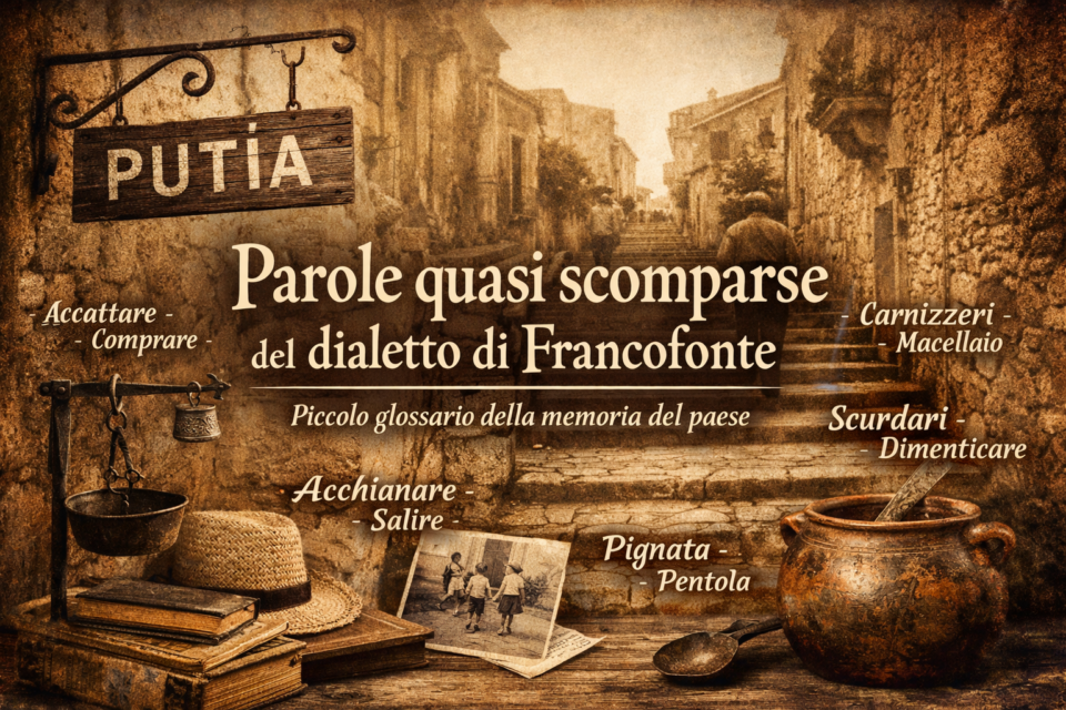 Alcune Parole quasi scomparse dal dialetto di Francofonte